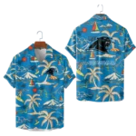 Carolina Panthers Hawaiian Shirt Premium Material Options 2027 Limited Premium Crinkle Textured