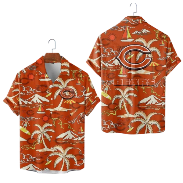 Chicago Bears Hawaiian Shirt Premium Material Options 2027 Limited Premium Crinkle Textured
