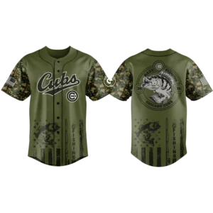 Chicago Cubs Baseball Jersey x Bass Fishing New Limited Premium