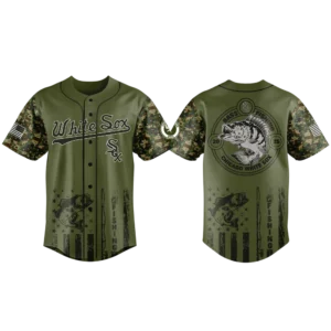 Chicago White Sox Baseball Jersey x Bass Fishing New Limited Premium Limited