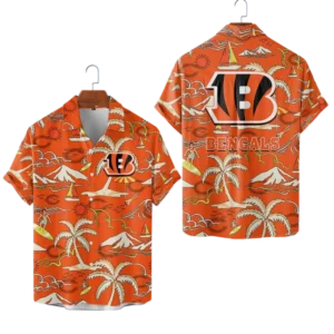 Cincinnati Bengals Hawaiian Shirt Premium Material Options 2027 Limited Premium Crinkle Textured