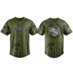 Cincinnati Reds Baseball Jersey x Bass Fishing New Limited Premium