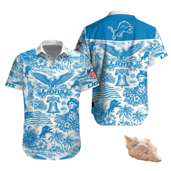 Detroit Lions Hawaiian Shirt Premium Material Options 2027 Limited