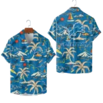 Detroit Lions Hawaiian Shirt Premium Material Options 2027 Limited Premium Crinkle Textured