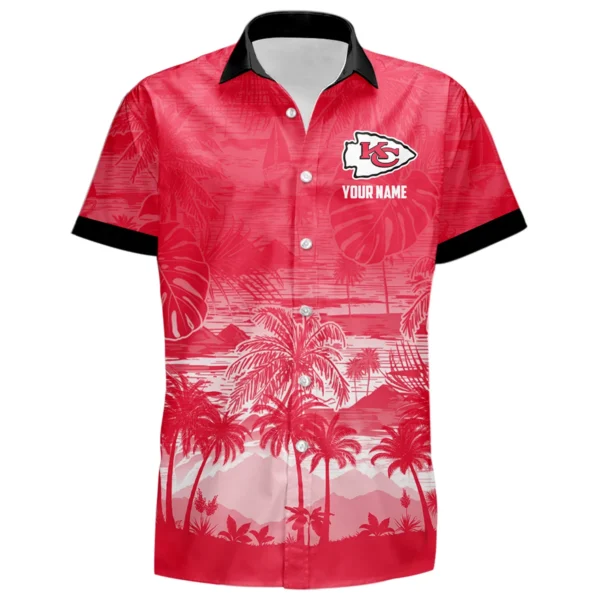 Kansas City Chiefs Hawaiian Shirt 2026 Premium Crinkle Textured Personalize Name