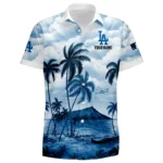 Los Angeles Dodgers Hawaiian Shirt 2026 Limited Premium Crinkle Textured