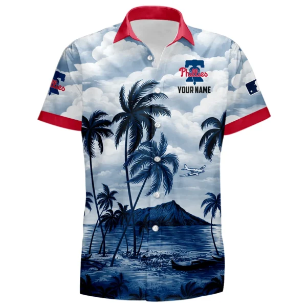 Philadelphia Phillies Hawaiian Shirt 2026 Limited Premium Crinkle Textured