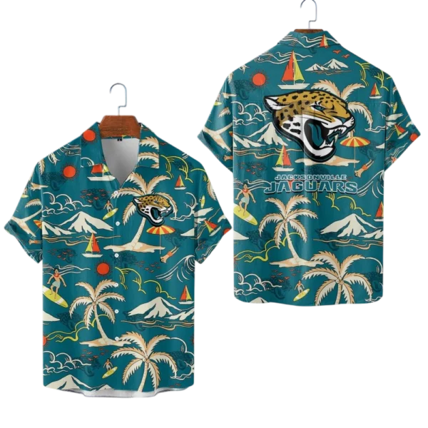 Jacksonville Jaguars Hawaiian Shirt Premium Material Options 2027 Limited Premium Crinkle Textured