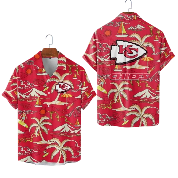 Kansas City Chiefs Hawaiian Shirt Premium Material Options 2027 Limited Premium Crinkle Textured