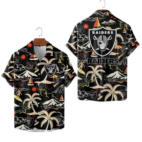 Las Vegas Raiders Hawaiian Shirt Premium Material Options 2027 Limited Premium Crinkle Textured