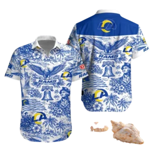 Los Angeles Rams Hawaiian Shirt Premium Material Options 2027 Limited