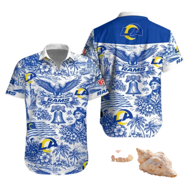 Los Angeles Rams Hawaiian Shirt Premium Material Options 2027 Limited