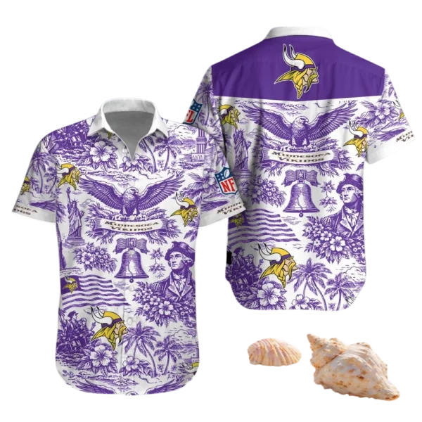 Minnesota Vikings Hawaiian Shirt Premium Material Options 2027 Limited