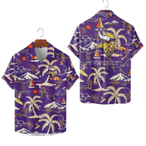 Minnesota Vikings Hawaiian Shirt Premium Material Options 2027 Limited Premium Crinkle Textured