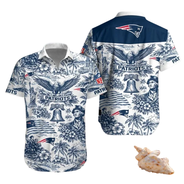 New England Patriots Hawaiian Shirt Premium Material Options 2027 Limited