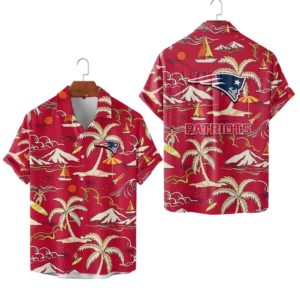 New England Patriots Hawaiian Shirt Premium Material Options 2027 Limited Premium Crinkle Textured