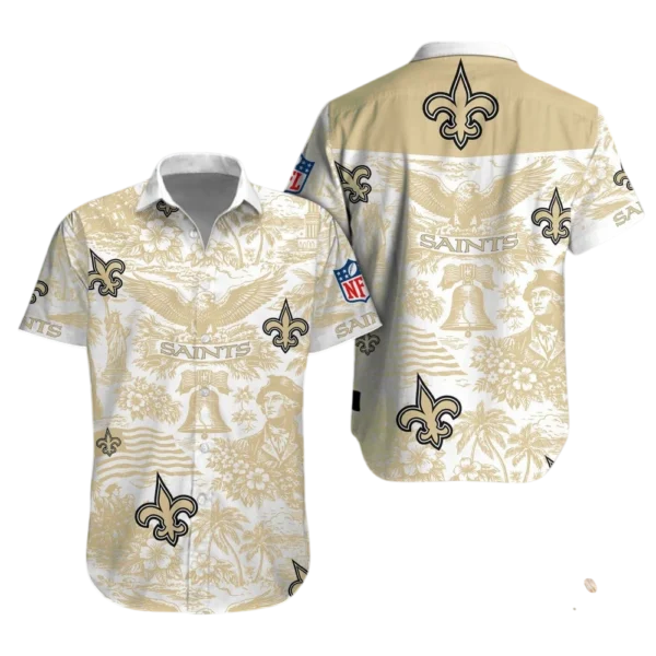 New Orleans Saints Hawaiian Shirt Premium Material Options 2027 Limited