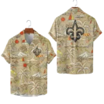 New Orleans Saints Hawaiian Shirt Premium Material Options 2027 Limited Premium Crinkle Textured