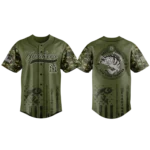 New York Yankees Baseball Jersey x Bass Fishing New Limited Premium