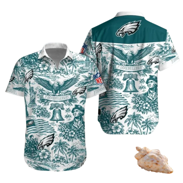 Philadelphia Eagles Hawaiian Shirt Premium Material Options 2027 Limited