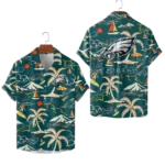 Philadelphia Eagles Hawaiian Shirt Premium Material Options 2027 Limited Premium Crinkle Textured