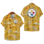 Pittsburgh Steelers Hawaiian Shirt Premium Material Options 2027 Limited Premium Crinkle Textured