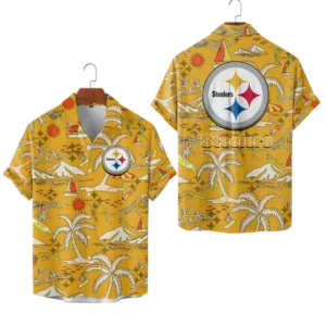Pittsburgh Steelers Hawaiian Shirt Premium Material Options 2027 Limited Premium Crinkle Textured
