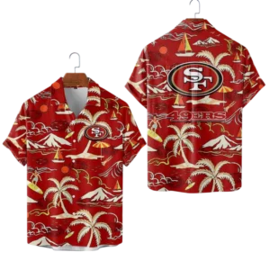 San Francisco 49ers Hawaiian Shirt Premium Material Options 2027 Limited Premium Crinkle Textured