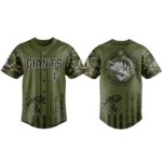 San Francisco Giants Baseball Jersey x Bass Fishing New Limited Premium