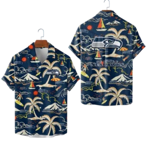 Seattle Seahawks Hawaiian Shirt Premium Material Options 2027 Limited Premium Crinkle Textured