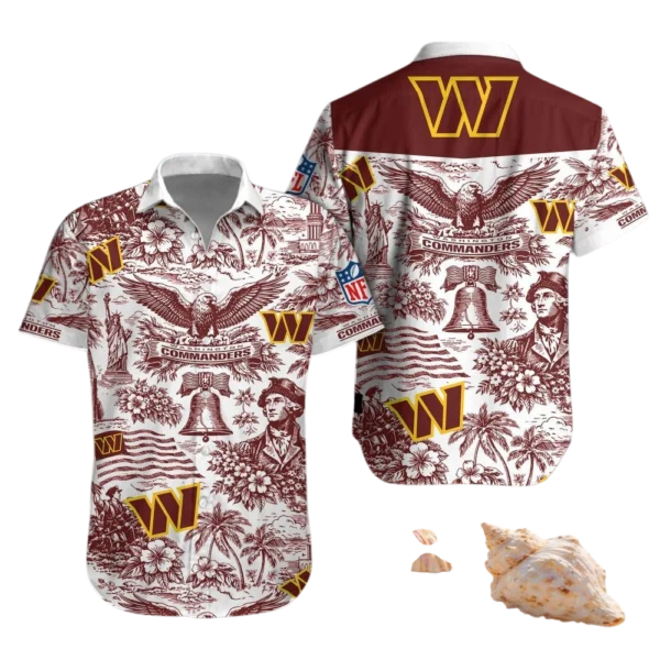 Washington Commanders Hawaiian Shirt Premium Material Options 2027 Limited