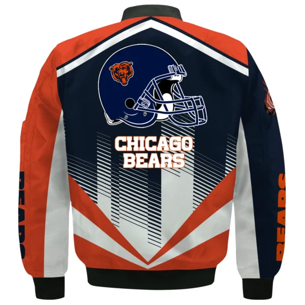 Chicago Bears Bomber Jacket All Over Prints Custom Name