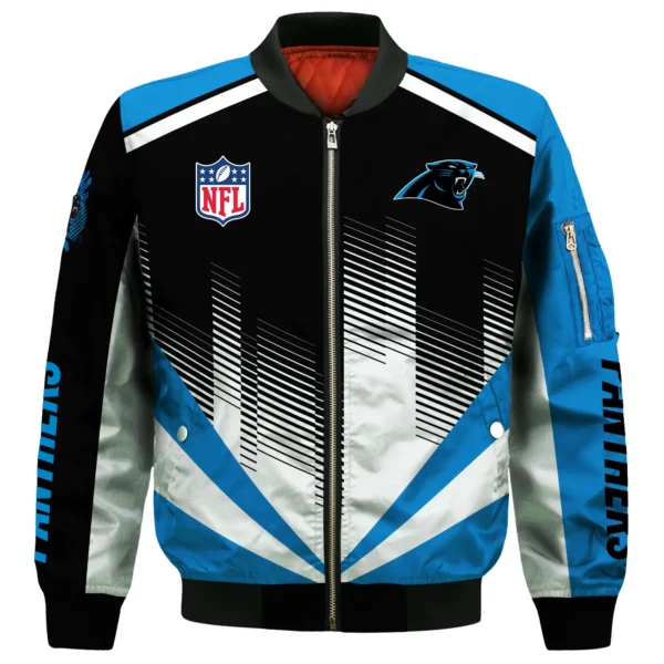 Carolina Panthers Bomber Jacket All Over Prints Custom Name