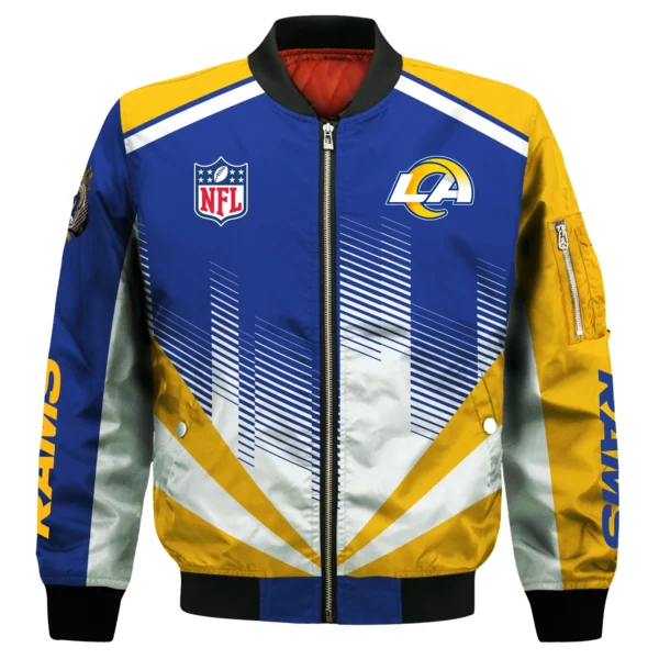 Los Angeles Rams Bomber Jacket All Over Prints Custom Name