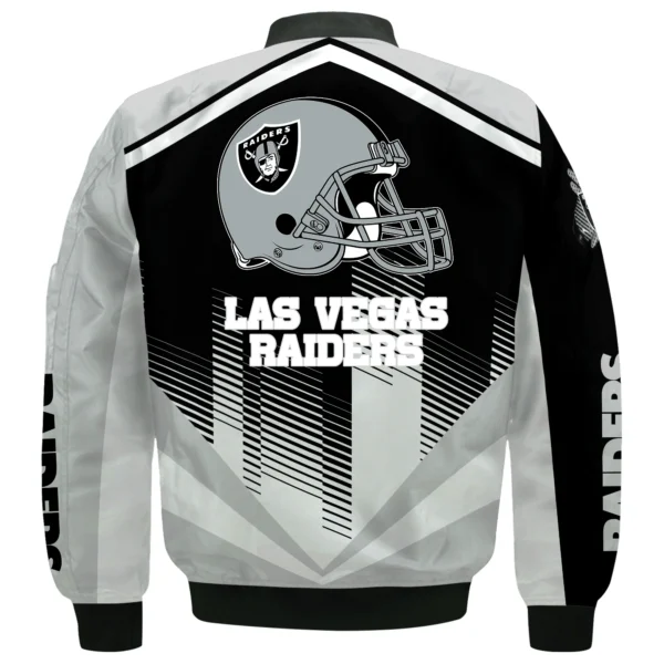 Las Vegas Raiders Bomber Jacket All Over Prints Custom Name