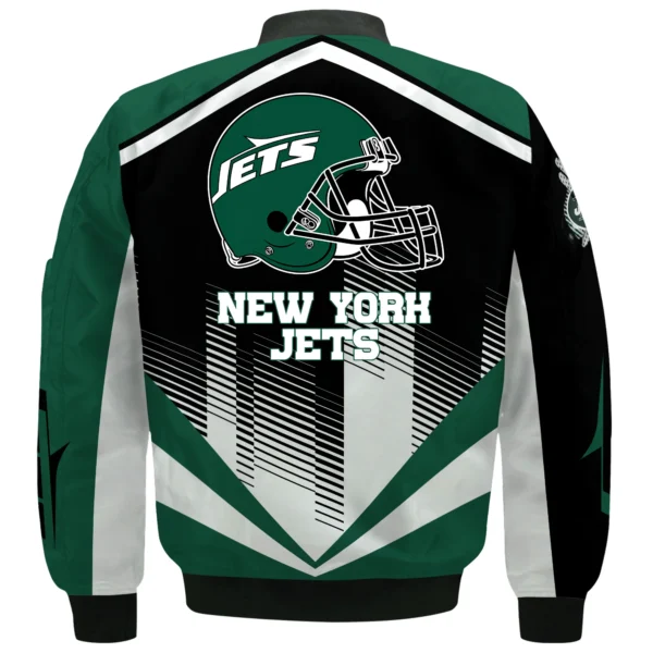 New York Jets Bomber Jacket All Over Prints Custom Name