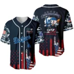 Los Angeles Dodgers x 250th Anniversay Baseball Jersey Limited Edition Premium Short Sleeve Personalize Name