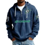Dallas Stars Men’s Corduroy Quarter Zip Hoodie