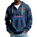 Florida Panthers Men’s Corduroy Quarter Zip Hoodie