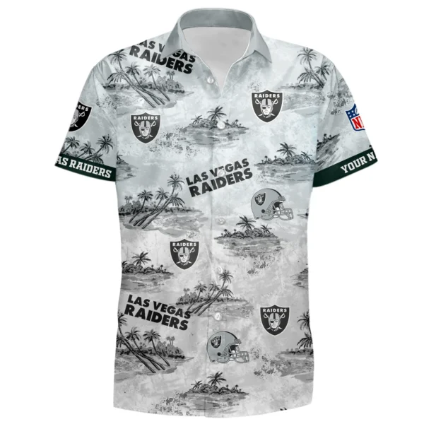 Las Vegas Raiders Hawaiian Shirt 2026 Limited Premium Crinkle Textured Personalize Name