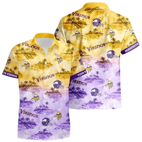 Minnesota Vikings Aloha Shirt Hawaii 2027 Premium Material Options
