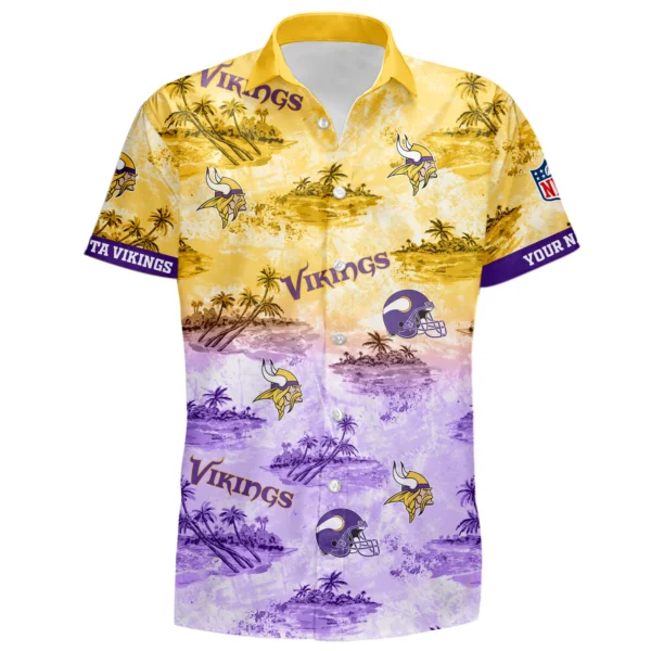 Minnesota Vikings Aloha Shirt Hawaii 2027 Premium Material Options