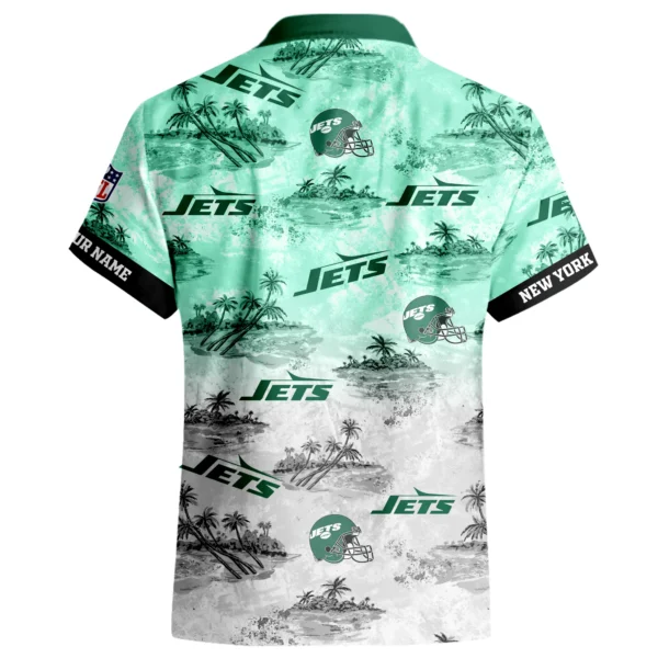 New York Jets Hawaiian Shirt 2026 Limited Premium Crinkle Textured Personalize Name