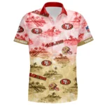 San Francisco 49ers Hawaiian Shirt 2026 Limited Premium Crinkle Textured Personalize Name