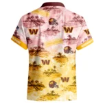 Washington Commanders Hawaiian Shirt 2026 Limited Premium Crinkle Textured Personalize Name