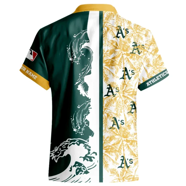 Athletics Hawaiian Shirt Personalize Name 2027 Limited Premium Material Options