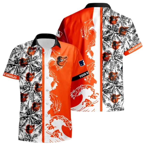 Baltimore Orioles Hawaiian Shirt Personalize Name 2027 Limited Premium Material Options