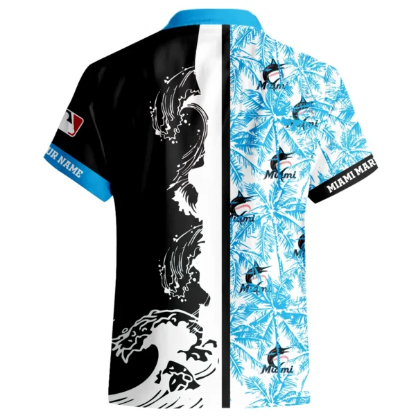 Miami Marlins Hawaiian Shirt Personalize Name 2027 Limited Premium Material Options