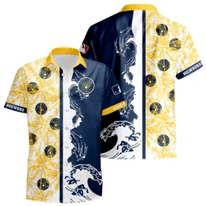 Milwaukee Brewers Hawaiian Shirt Personalize Name 2027 Limited Premium Material Options