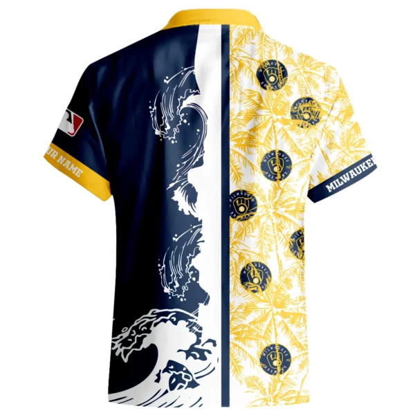 Milwaukee Brewers Hawaiian Shirt Personalize Name 2027 Limited Premium Material Options